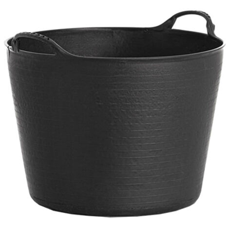 Schwarz planistischer Capazo, Spezialkorb fЩr die Ernte, 42 Liter