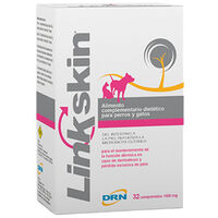 DRN Linkskin Dermatological komplementres Essen fЩr Hunde und Katzen, Box 32 Tabletten