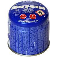 Butsir-Gascamping-Patrone, Bohrer B-190, Ma¤nahmen: РFilm x 9 cm, 190 g