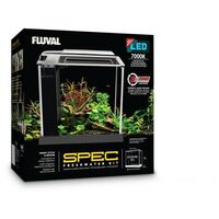 Fluval Spec Nano Aquario Negro, 10L