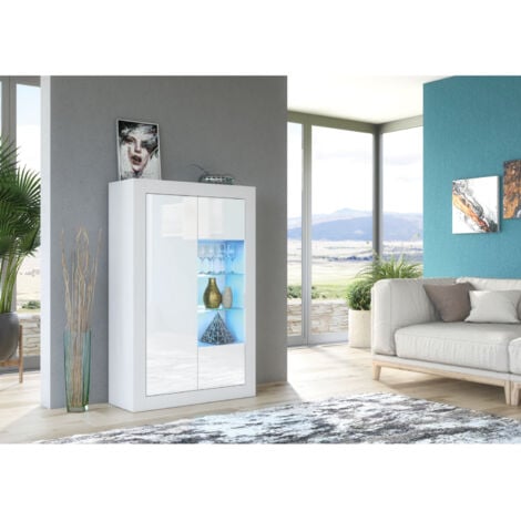 Sideboard 140cm White Display Cabinet Modern Creative Furniture