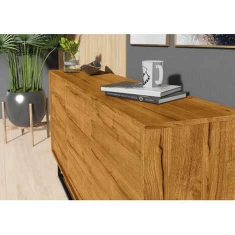 Sideboard 140cm Loft Retro Vintage Creative Furniture TV Unit