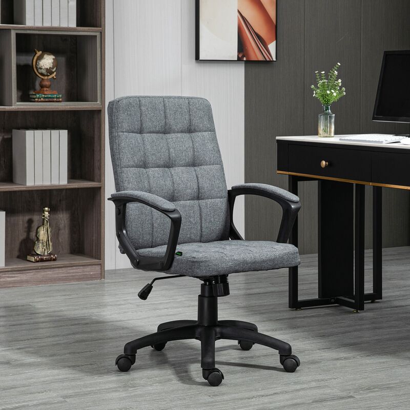 Silla De Oficina Con Reposabrazos Ajustables, Verde | Brico Depôt
