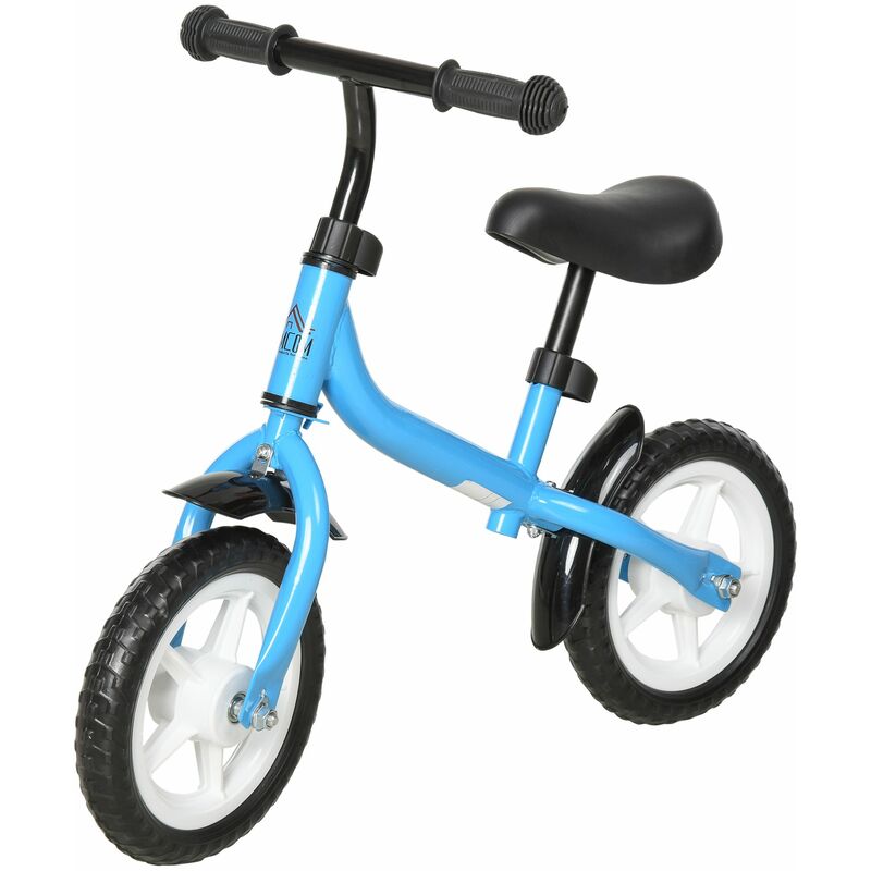 Bicicleta sin Pedales Altura Ajustable Infantil para +3 Años 71x32x56 cm Azul