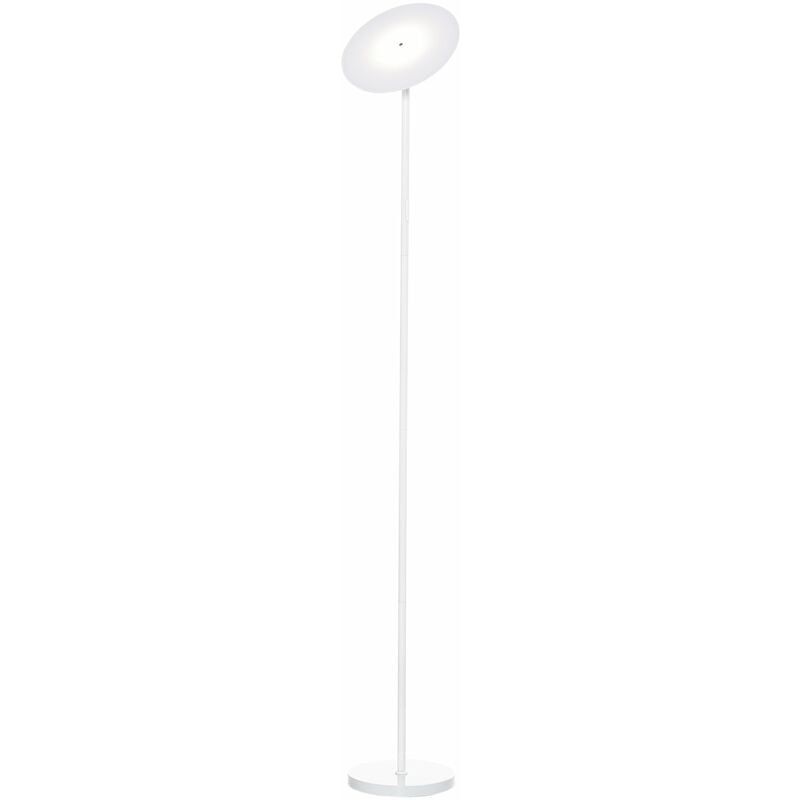 Lámpara de Pie LED 18 W/1800 lm con 3 Color Temperatura Cabezal Giratorio y Base de Metal Lámpara de Lectura para Salón Dormitorio Ø28x171,5 cm