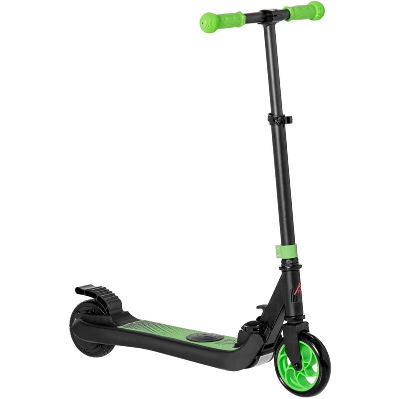 Patinete Eléctrico Plegable para Niños de +6 Años con Altura Ajustable Batería 24V Velocidad Máxima 8 km/h Carga 50 kg 71x36,5x75-80 cm