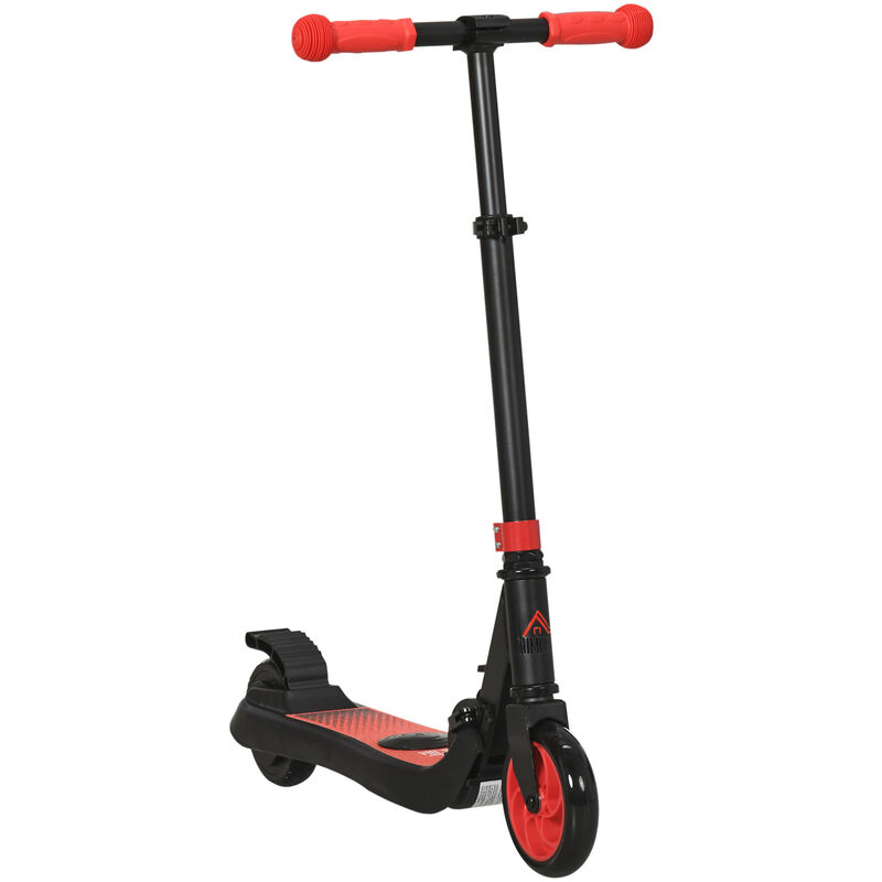 Patinete Eléctrico Plegable para Niños de +6 Años con Altura Ajustable Batería 24V Velocidad Máxima 8 km/h Carga 50 kg 71x36,5x75-80 cm