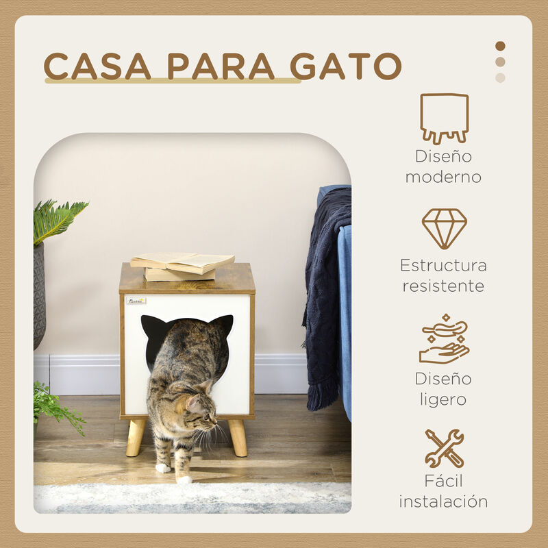 Casa para Gatos Al Aire Libre - Caseta Impermeable para Gato - Caseta para  Perros Exterior - Refugio para Mascotas Al Aire Libre - Carpa Plegable para  Gatos Resistente A La Intemperie