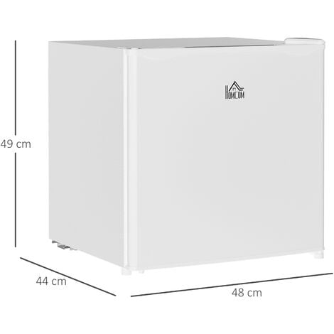HOMCOM Mini Refrigerador 91L de Capacidad Nevera Eléctrica Pequeña