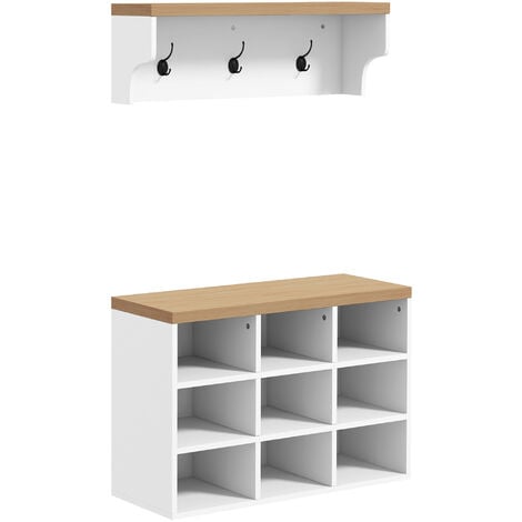 Perchero Con Banco Zapatero Recibidor Con Perchero Y Banco