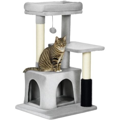 Árbol rascador para gatos medianos altura 85 cm árbol para gatos