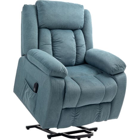 HOMCOM sillón relax reclinable eléctrico sillón levanta personas