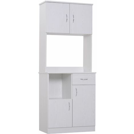 Contradecir Limpia el cuarto complemento Armario Alacena Buffe Aparador de Cocina Mueble Auxiliar 71x41x178cm