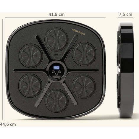 Máquina De Boxeo Musical Snawowo Para Pared - 9 Modos De Velocidad, Bluetooth, Luces Al Ritmo, Con Guantes Incluidos