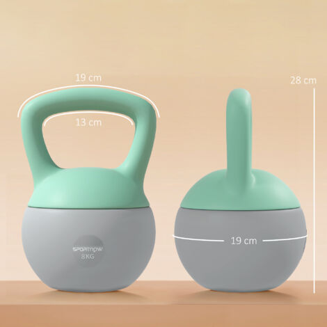 Pesa Rusa De Arena Con Agarre Ancho Y Base Plana – Ideal Para Entrenar En Casa O El Gym