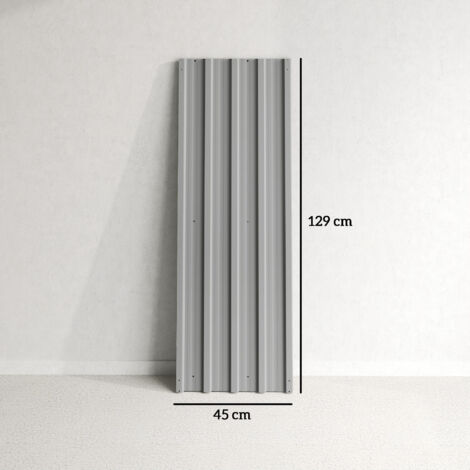 Paneles De Tejado De Acero Galvanizado – 12 Láminas De 129x45 Cm, Grosor 0,25 Mm, Color Verde, Para Cobertizos, Garajes Y Casas Móviles
