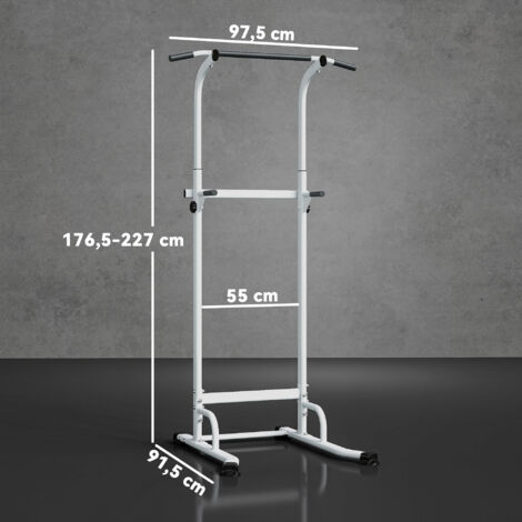 SPORTNOW macchina multi-stazione con piastre pesi 225x175x200 cm nero  18