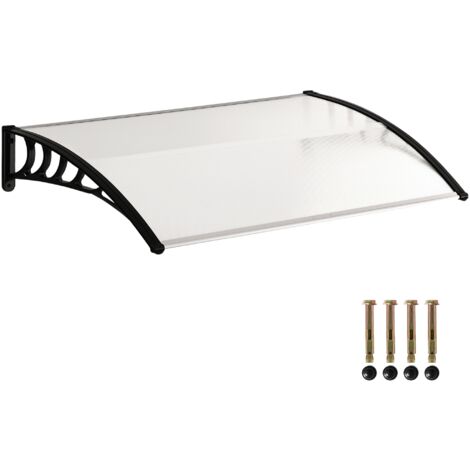 Tejadillo de Protección para Puertas Ventanas contra Sol y Lluvia Marquesina
