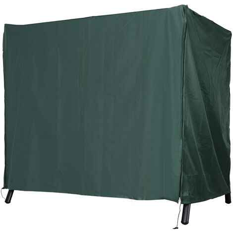 Funda Columpios Jardín Cubierta Muebles de Exterior con Cremallera 177x114x152cm (1/8)