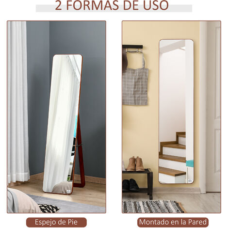 Las mejores ofertas en Moderno De madera Espejo de cuerpo entero espejos  para decoración del hogar