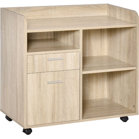 Vinsetto Mueble Archivador Cajonera para Oficina con 2 Cajones