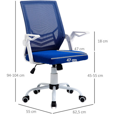 Silla de oficina con respaldo alto, silla de escritorio de oficina en casa  con reposabrazos, altura ajustable, soporte lumbar, silla de escritorio de