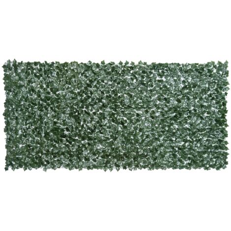 Seto Artificial en Rollo 3x1,5 m Pantalla de Cerca de Privacidad para Balcón Valla Jardín Exterior Planta Decorativa de Pared PE
