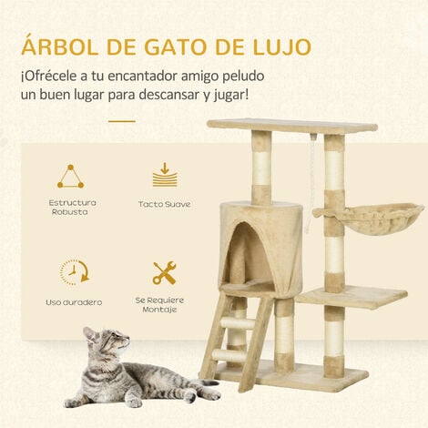 Una escalera de lujo para tus gatos