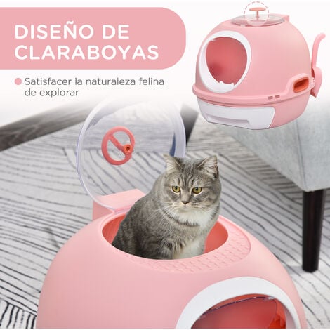 BingoPaw Areneros para Gatos Cubierto con Cajon Plegable 41x51x39cm