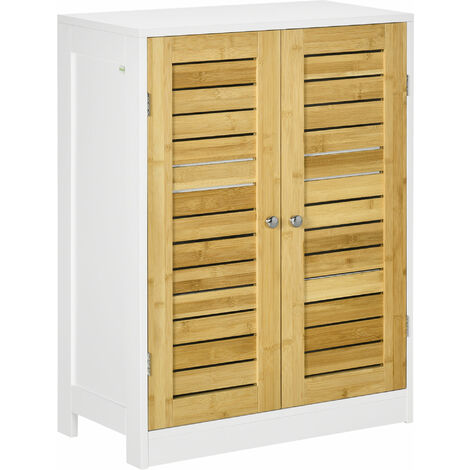 kleankin armarios de madera para Baño o Entrada Mueble Organizador