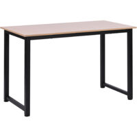 Mesa de Ordenador Escritorio para Hogar Oficina Pies Ajustables 120x60x76cm