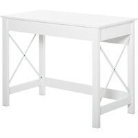Mesa Escritorio Mesa para Ordenador Moderno y Minimalista Oficina 105x50x76 cm