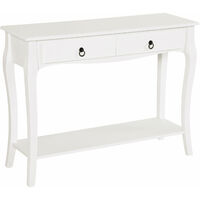 Mesa Consola Aparador Salón Comedor Mueble Recibidor Mesa Auxiliar 100x33x75cm