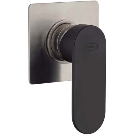 Miscelatore Jacuzzi Rubinetteria incasso doccia nichel e nero opaco