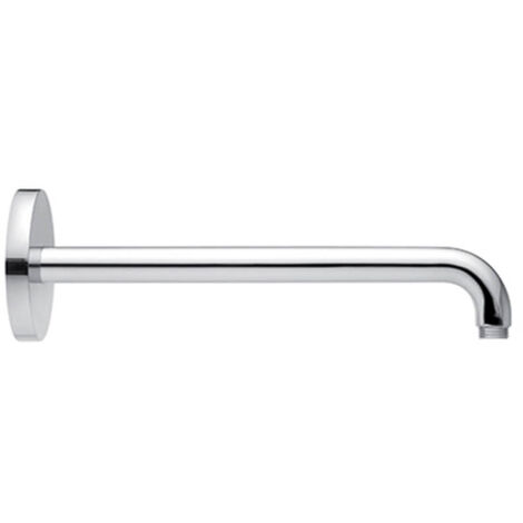 Braccio doccia a parete con fissaggio rinforzato Jacuzzi  rubinetteria tondo diametro 2,2 cm lunghezza 30 cm 1111071JA00