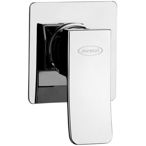 Miscelatore doccia incasso monoleva Jacuzzi  rubinetteria Tank ottone cromato 0TN00410JA00
