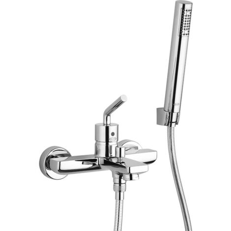 Miscelatore vasca esterno Lumos in ottone cromo di jacuzzi