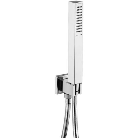 Jacuzzi  rubinetteria Kit doccia quadrato con presa acqua in ottone 0KC00904JA00