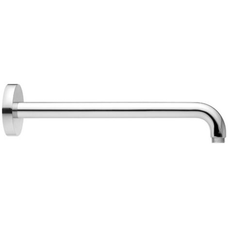 Braccio doccia a parete con fissaggio rinforzato Jacuzzi rubinetteria tondo ø 2,2 cm lunghezza 35 cm 1111072JA00 (1/2)