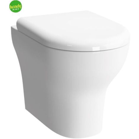 Vaso wc filo muro a pavimento 52 cm zentrum bianco vitra 5788l003-0075