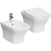 SANITARI BAGNO A TERRA SCARICO TRASLATO DESIGN MODERNO MODELLO SOAVE :  : Fai da te