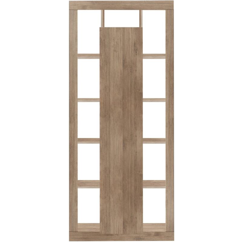 Libreria aperta a giorno in legno abete vecchio cm 101x32 h 176 Nuova  Moderna