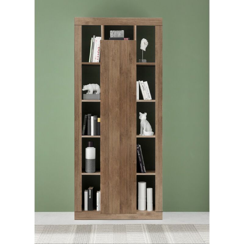 Libreria aperta a giorno in legno abete vecchio cm 101x32 h 176 Nuova  Moderna