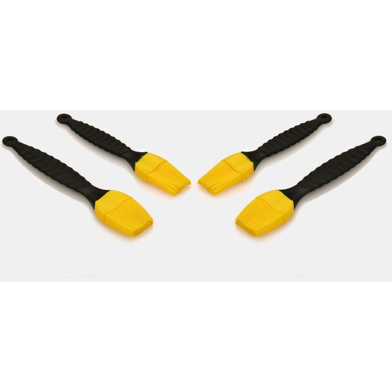 Hhyn Set 2 Pennelli Da Cucina In Silicone - Resistenti Al Calore (fino A 230°C) Per Olio, Salsa, Barbecue, Pasticceria - 1 Grande E 1 Piccolo