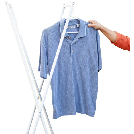BIREN Stendibiancheria Pieghevole Regolabile: Da 81 A 140 Cm, 20 Kg Di Portata, Per Interni/Esterni
