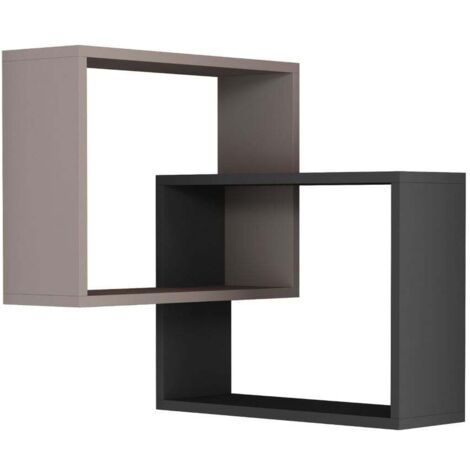 Mensole ad angolo 2 ripiani H68 cm - Ring (1/3)
