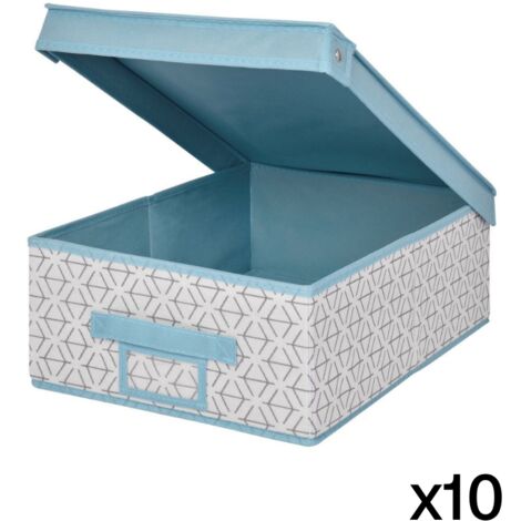 6 Scatole Regalo Trasparenti Pieghevoli 15x15x23 Cm - Con Coperchio Bianco Per Matrimoni E Compleanni - Foto 10