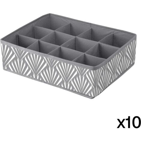 Organizer Cassetti 31 Pezzi - Set Contenitori Plastica Trasparente