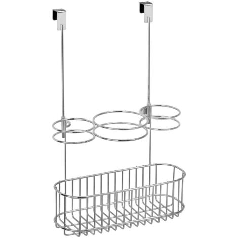 Cesto Armadio Con Palo Sospeso: Organizer In Ferro 2 In 1, Regolabile E Resistente Fino A 40kg