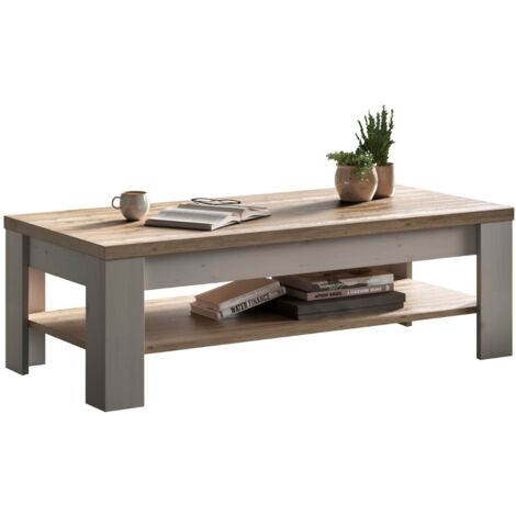 Tavolino Per Gatti PawHut Con Tiragraffi E Amaca - Multifunzione Salotto, 79x59x45.5 Cm, Marrone, Supporto 30 Kg